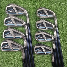 TaylorMade SIM MAX OS Iron Set 4-PW AW GW Ventus Blue 6R Regular Graphite RH