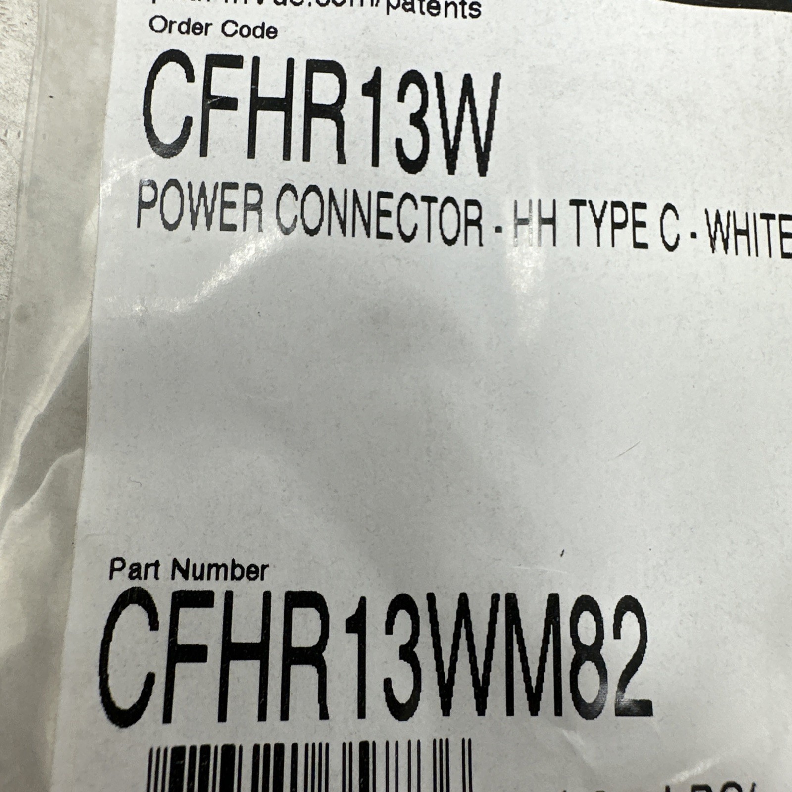 NEW/NIB inVue power connector CFHR13WM82/ Lot of FIVE/Free Shipping!