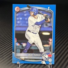 JoJo Parker 2025 Bowman Draft 1st Prospect Blue RC /150 🔥⚾️🔥🔥
