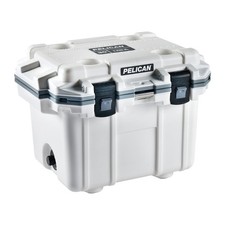 Pelican 30Q-1-WHTGRY 30QT Elite Cooler White/Gray Polypropylene