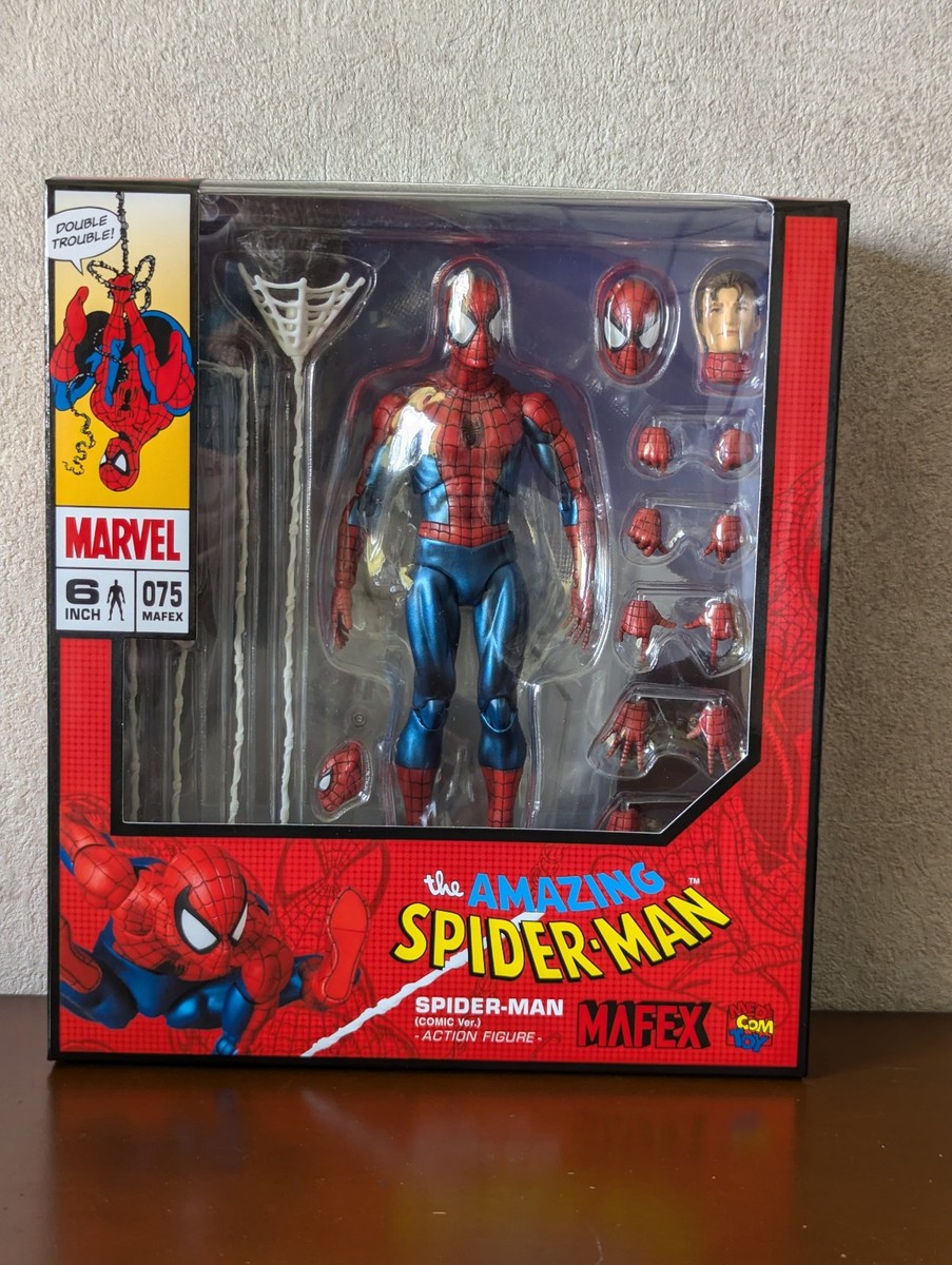 Medicom Toy MAFEX 075 Spider Man Comic Version Action Figure