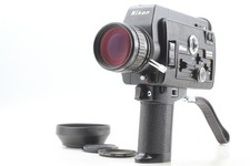 CLA'd  N MINT w/ Strap  Nikon R8 SUPER 8mm Movie Cinema Film Camera 7.5-60mm JAPAN