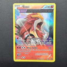 Pokemon TCG Karte - Entei Holo - 15/98 - X&Y Ewiger Anfang Deutsch - NM