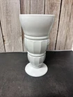 Vintage Indiana Glass milk glass sundae or soda fountain glass