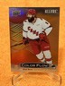 Brent Burns 2024-25 UD Allure #CFL-13 RED-ORANGE COLOR FLOW Carolina Hurricanes