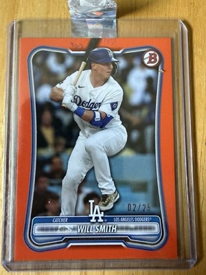 2026 Bowman Paper Will Smith Orange /25