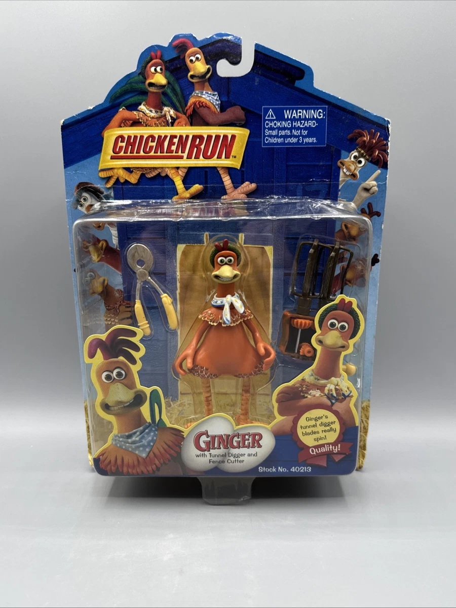 Lot De 8 Figurines Chicken Run Dreamworks 2000 - Parfait état Comme Neuves, PVC