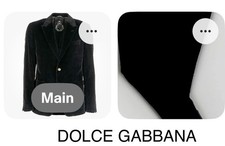 DOLCE & GABBANA Coat + DG Slacks Authentic Designer Men 38 Black