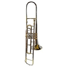 Bb Valve Trombone Brass Instrument Brass Instrument with Mouthpiece  Hardcase