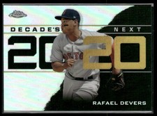 2020 Topps Chrome Update Decade's Next Rafael Devers Boston Red Sox #DNC-15