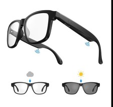 Smart Glasses Shades Photochromic Bluetooth Audio Sunglasses