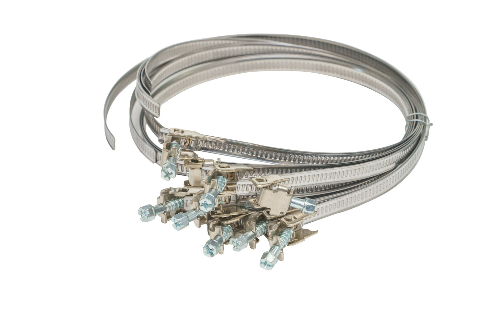 Pack of 10 Ducting Clips - 133mm (5"") Diameter