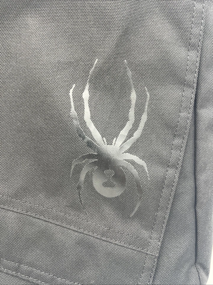 Bolso Mensajero Spyder Negro Poliéster Unisex Luz para Laptop Foto 3 de 4