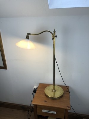 20er Jahre G.E.C Lese-/Bibliothekslampe