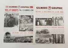 1937 Gilmore Oil Gilmore Graphic Newsletter Gas