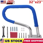 32"x23" Swimming Pool Handrail Stainless Steel Ladder Stair Grab Hand Railing