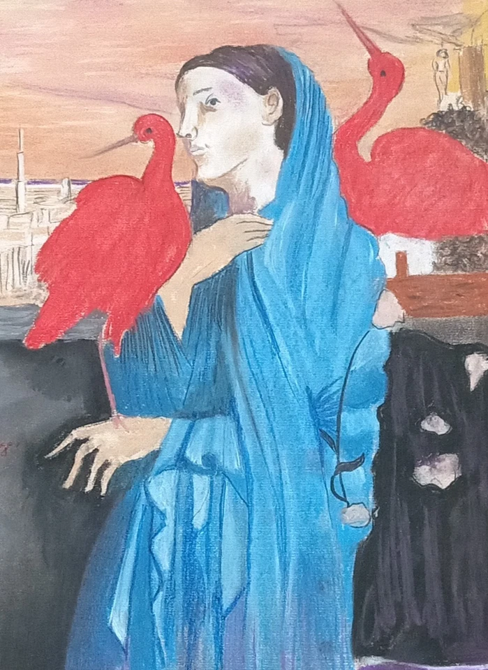 Dibujo Edgar Degas sobre papel (Hecho a mano) firmado y estampado medios mixtos. Foto 2 de 4