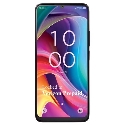 Prepaid Alcatel T513 5G Smartphone, 64GB, 6.75 HD+ Display, 13MP Dual Camera, 50
