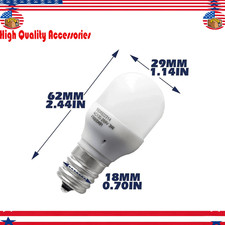 NEW Refrigerator 5304522314 Appliance LED Light Bulb 3W for Whirlpool AC100-265V