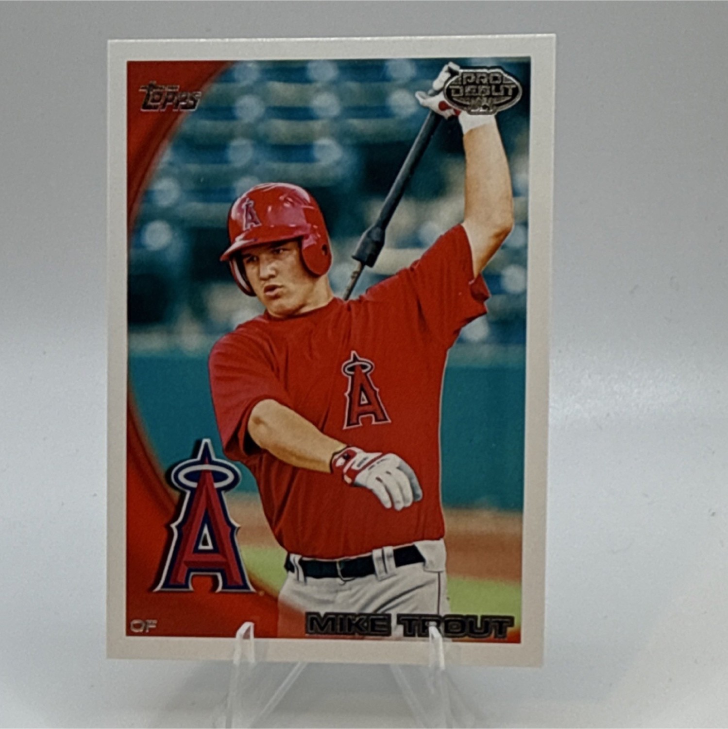 2010 Topps Pro Debut Mike Trout #181 AZL Angels baseball card