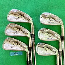 TaylorMade BURNER Forged Iron Set 6pcs 5-Pw Stiff Dynamic Gold S300 Steel Shaft