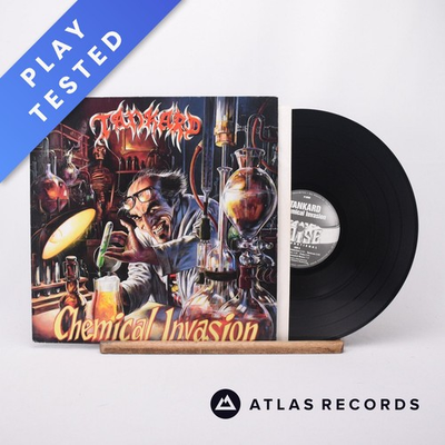 #ad #ad Tankard Chemical Invasion A B LP Album Vinyl Record N 0096 EX EX GBP 44.00