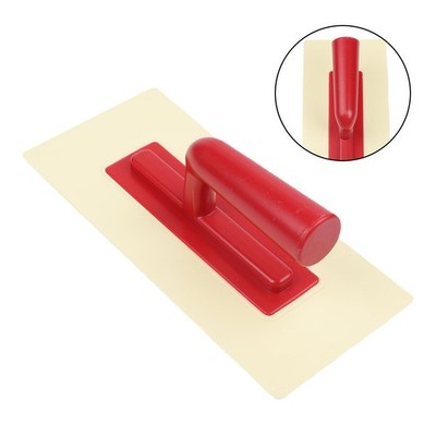 Ergonomic Red Handle Plastic Trowel for Efficient For Home Improvement Work