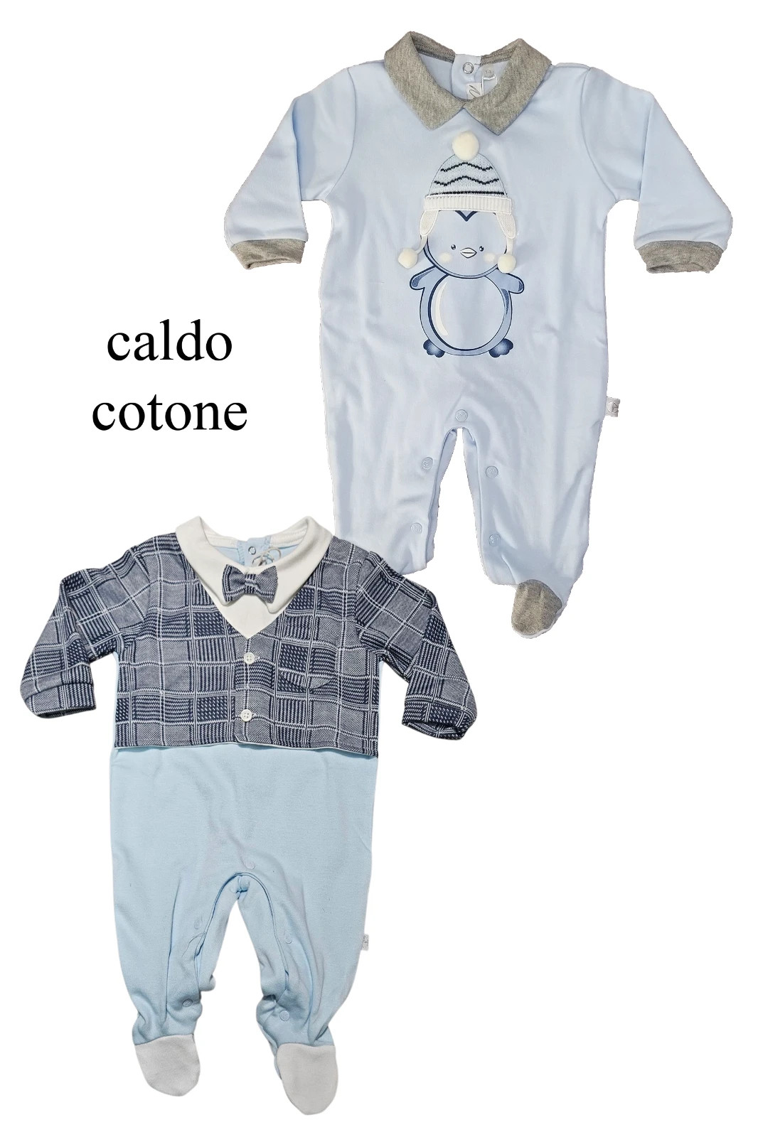 Conjunto Para Bebé 100% Algodón Caliente Otoño Invierno Nazareno Gabrielli