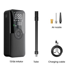 Gonfiatore Pneumatici Ricaricabile Gonfiatore Pneumatici Auto Digitale Senza Fili per Moto Bici