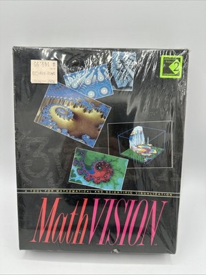 Commodore Amiga MathVISION Sealed CIB