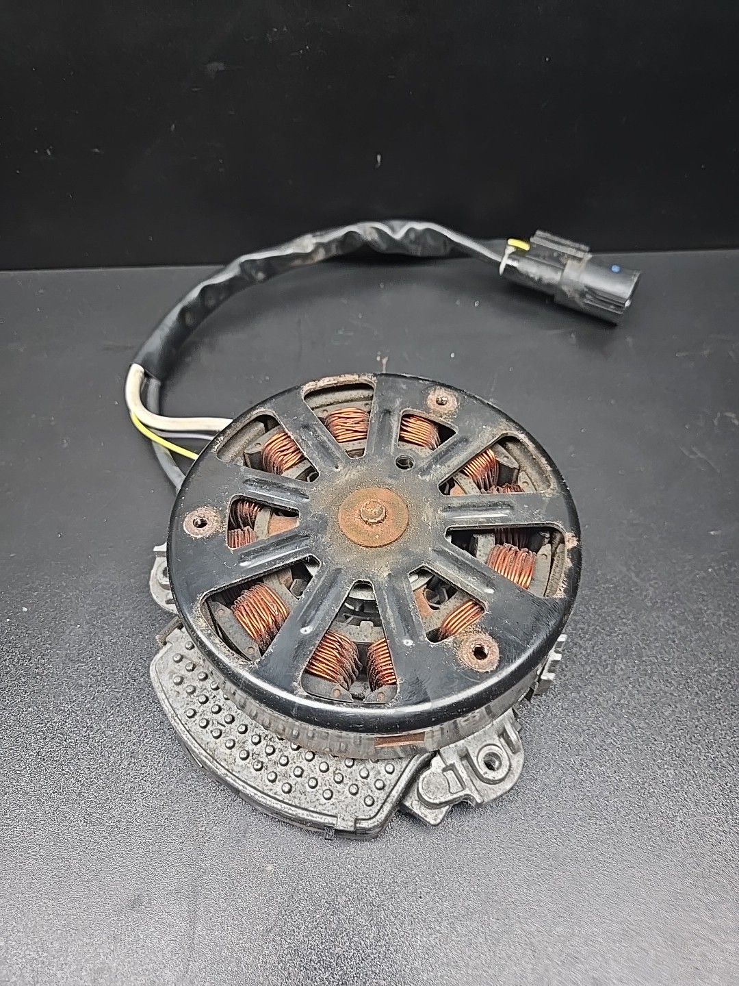 14-17 Maserati Ghibli Engine Radiator Cooling Fan Motor OEM