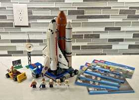 Lego City 60080 Spaceport Space Shuttle retired COMPLETE set w/ 5 Manuals & Box