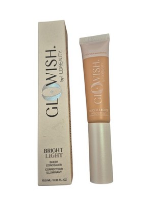GloWish by Huda Beauty Bright Light Sheer Concealer 03 Light 10.5ml NEW