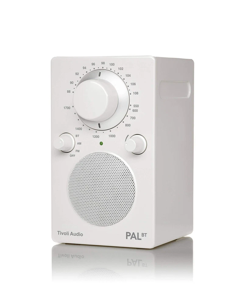 Radio AM/FM portátil Bluetooth PAL BT (blanco) Foto 4 de 4