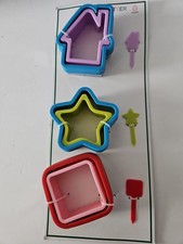 9 Pc Sandwich Cutters House Star Square Stainless Steel