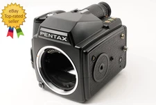 [MINT] Pentax 645 Medium Format Camera Body 120 Film Back From JAPAN #256