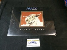 Vintage Magic: The Gathering MtG 1995 Calendar Factory Sealed (See Pics)