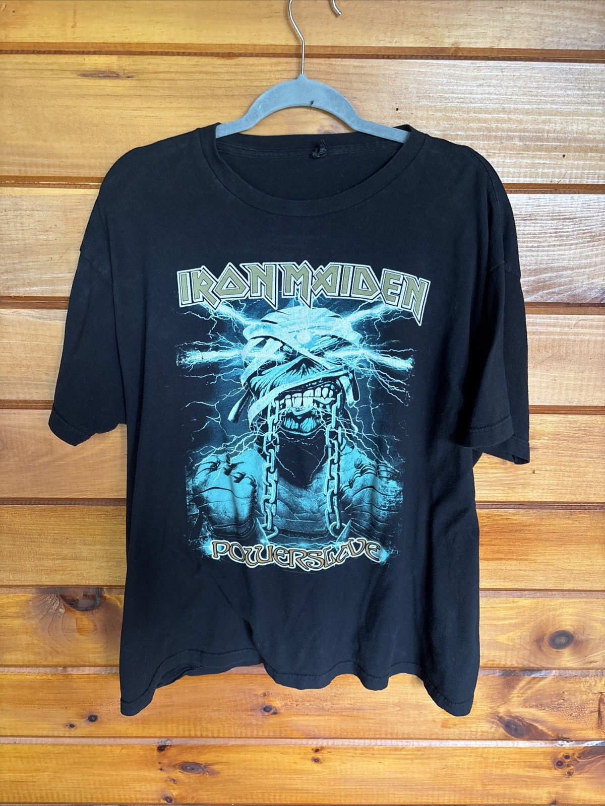 Iron Maiden Powerslave Men’s T-Shirt XL 2016