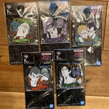 Ichiban Kuji Jojo'S Bizarre Adventure K Prize Rubber Charm Set Of 5