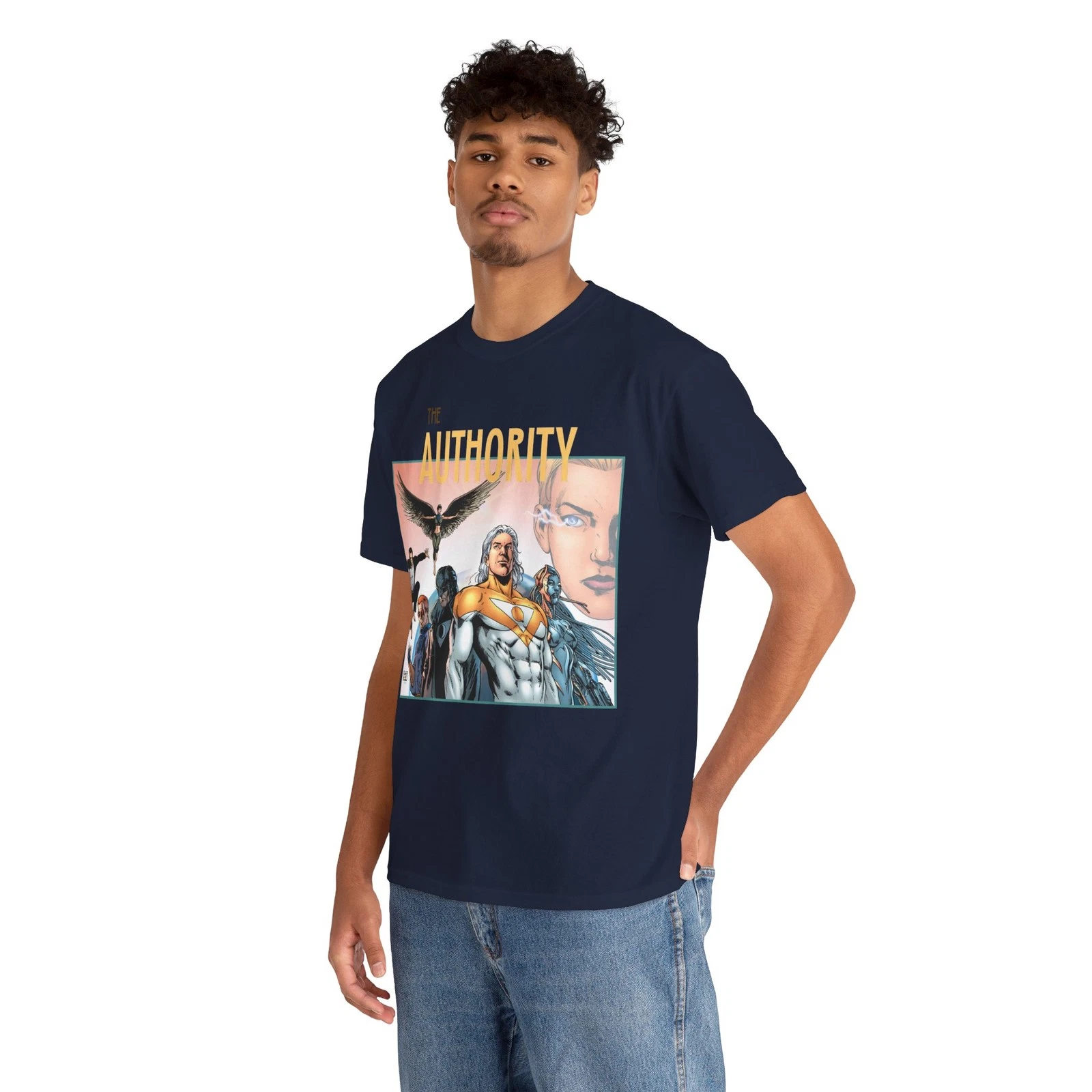 Authority T-Shirt - Wildstorm/DC Comics - Phil Jimenez Art - Apollo, Midnighter