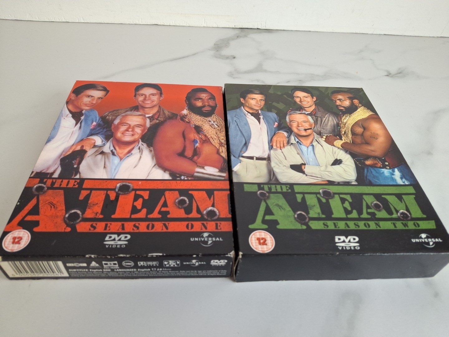 The A Team Seasons One and Two DVD Collection 11 DVDs JM547