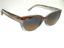 MAUI JIM HONI MJ-758-22B 54 18 GRADIENT BROWNISH MIRROR POLARIZED SUNGLASSES