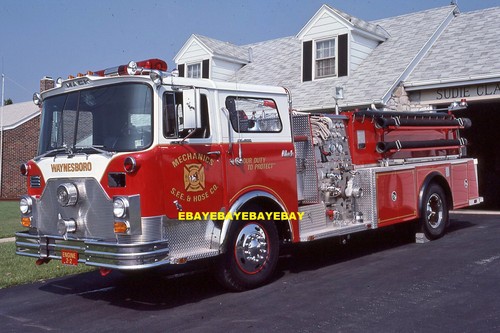 70s MACK - WAYNESBORO PA. - Fire Apparatus Slide
