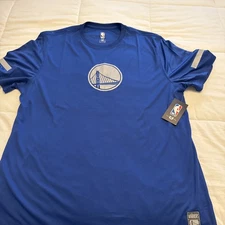 Golden State Warriors NBA UNK Men’s Practice Shirt Size XL NWT Blue