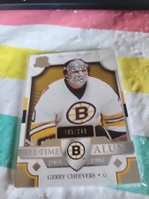 2022-23 Upper Deck the Cup - All-Time Alumni Gerry Cheevers #ATA-GC /249