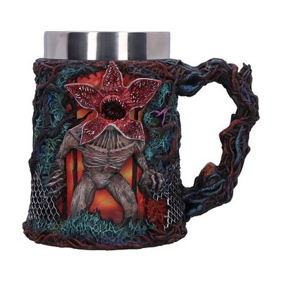 Stranger Things   Demogorgon Krug deluxe   600 ml   Resin mit Edelstahleinsatz
