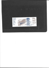 QE2 1988 50p folded booklet Cricket No 4 plain UM Mint