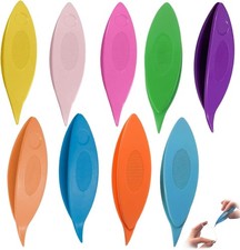Occhi Schiffchen Kunststoff,9 St&uuml;ck Bunte Tatting Shuttle,Occhischiffchen