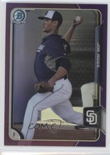 2015 Bowman Chrome Prospects Purple Refractor 156/250 Joe Ross #BCP16 fm0