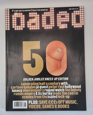Loaded Magazine Issue 50 June 1998 50th Issue Jo Guest South Park Raquel Welch